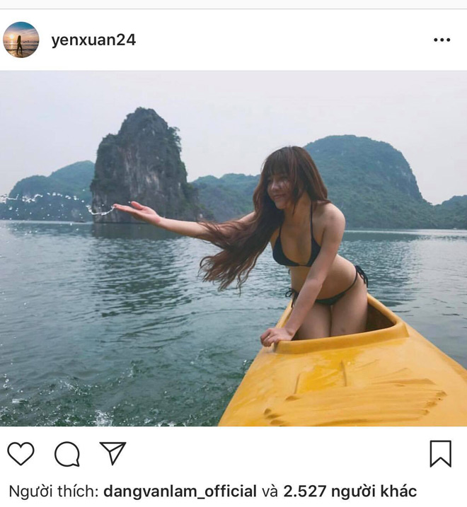 Cận cảnh nhan sắc nón.g bỏn.g của &'bạn gái tin đồn' là huấn luyện viên gym của thủ thành Lâm Tây - Hình 3