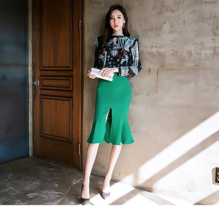 Duyên Dáng Với Mẫu Đầm Dự Tiệc Đuôi Cá Cực Quyến Rũ - Hình 3