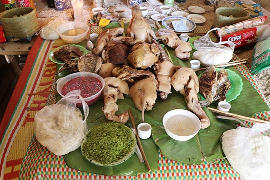 Hội mừng cơm mới của người Thái trắng ngày trùng cửu ở Ngọc Chiến - Hình 1