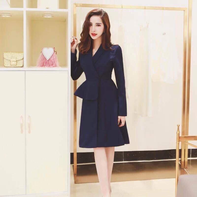 Không Lo Về Dáng Với Các Mẫu Váy Công Sở Kiểu Peplum Mới Lạ - Hình 2
