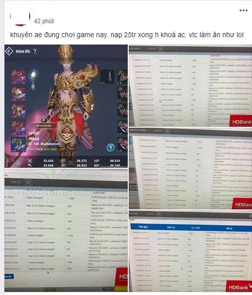 Lineage 2 Revolution: Game thủ Toxic ham rẻ nạp lậu còn đánh tiếng thách thức GM và cộng đồng - Hình 1