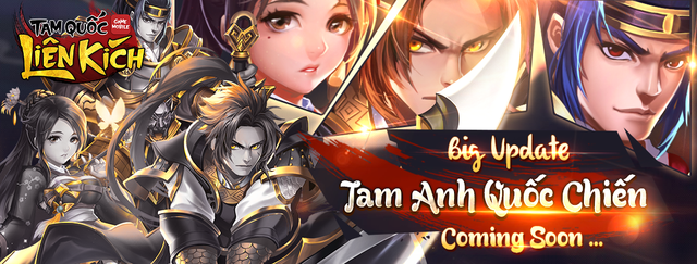 Tam Quốc Liên Kích úp sọt game thủ bằng 3 tướng mới, chuẩn bị tung Big Update: Tam Anh Quốc Chiến - Hình 2