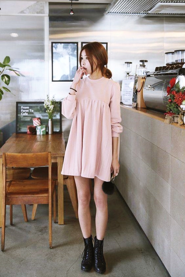 Vào mùa Thu, con gái muốn diện đồ thật xinh thì không thể quên màu hồng pastel - Hình 9