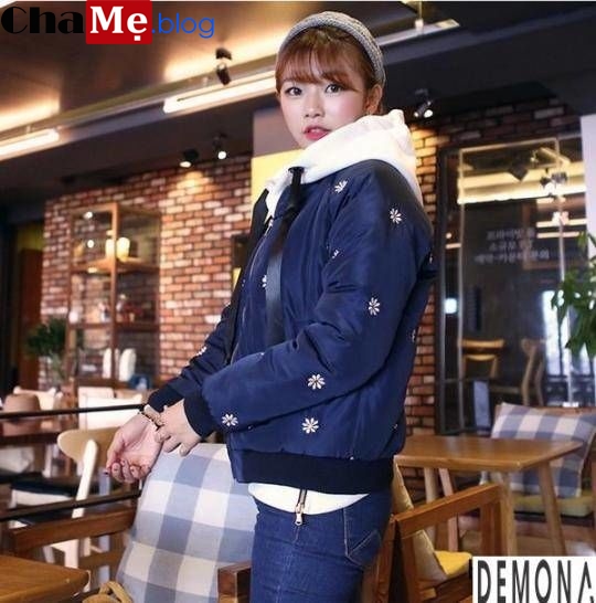 Ấm áp dạo phố với áo khoác phao nữ dáng ngắn đẹp mùa đông - Hình 12