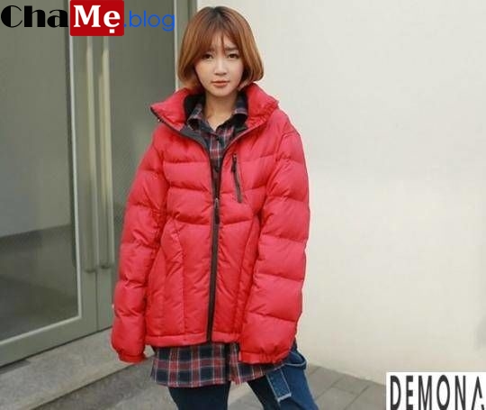 Ấm áp dạo phố với áo khoác phao nữ dáng ngắn đẹp mùa đông - Hình 5