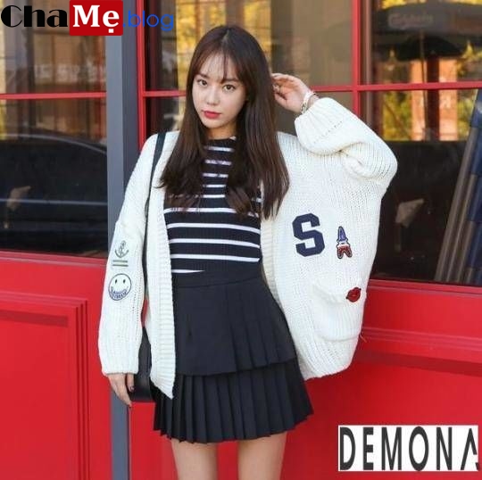 Áo khoác len nữ hàn quốc đẹp item thời trang hot nhất mùa đông - Hình 10