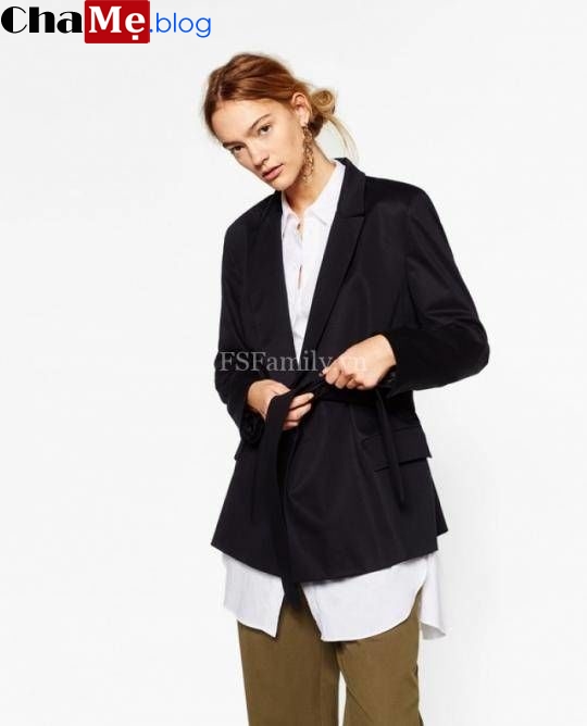 Áo khoác nữ đẹp xu hướng thu đông 2019 hợp theo từng dáng người - Hình 15