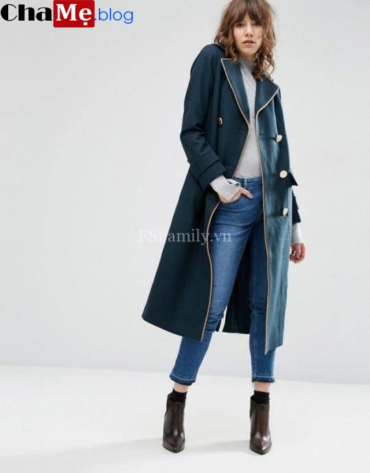 Áo khoác nữ đẹp xu hướng thu đông 2019 hợp theo từng dáng người - Hình 12