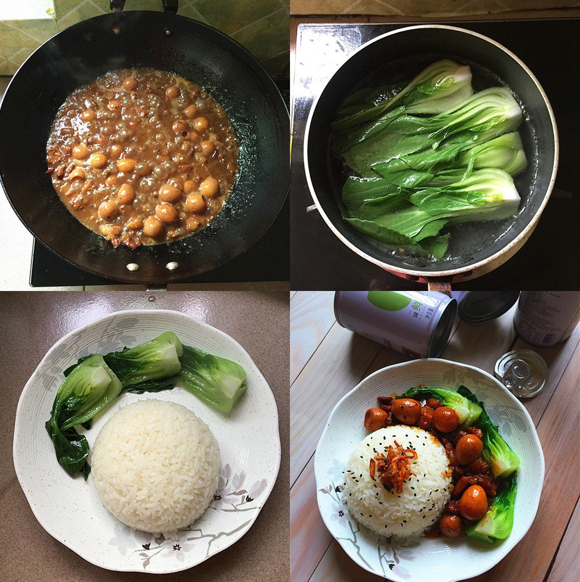 Bữa tối chỉ cần một đĩa cơm thịt kho thế này cũng đủ ngon ngất ngây - Hình 4