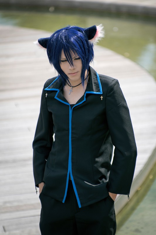 Cosplay chàng tóc xanh siêu ngầu Tsukiyomi Ikuto - Hình 8
