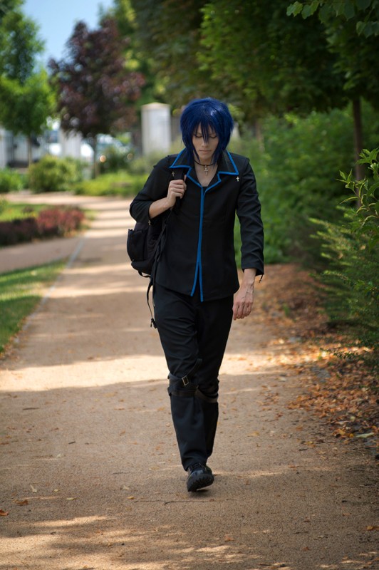 Cosplay chàng tóc xanh siêu ngầu Tsukiyomi Ikuto - Hình 6