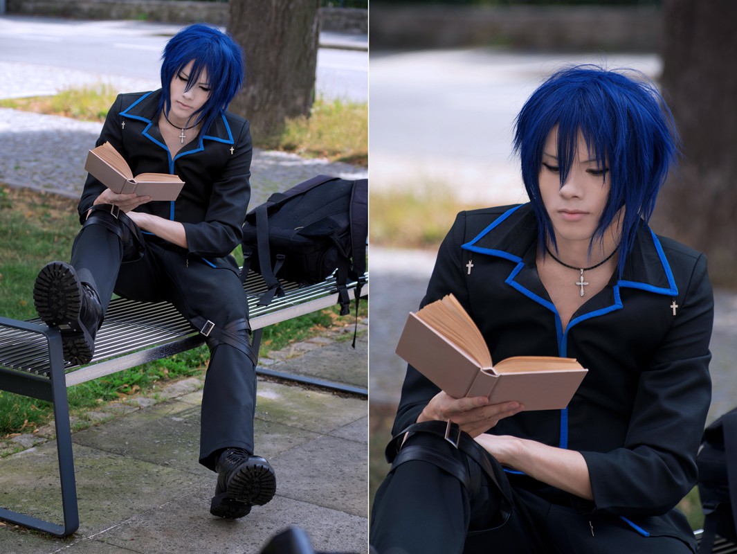 Cosplay chàng tóc xanh siêu ngầu Tsukiyomi Ikuto - Hình 11