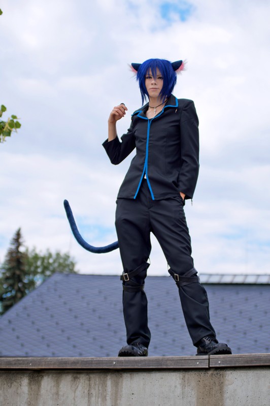 Cosplay chàng tóc xanh siêu ngầu Tsukiyomi Ikuto - Hình 10