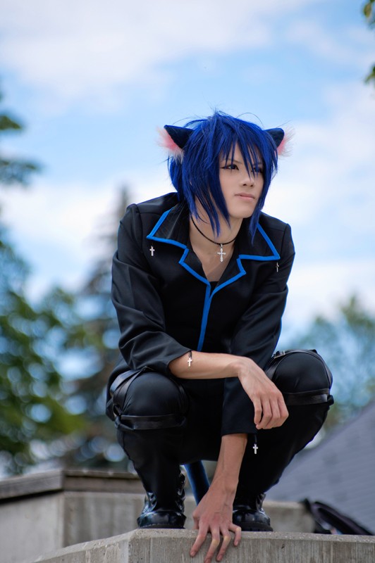Cosplay chàng tóc xanh siêu ngầu Tsukiyomi Ikuto - Hình 12