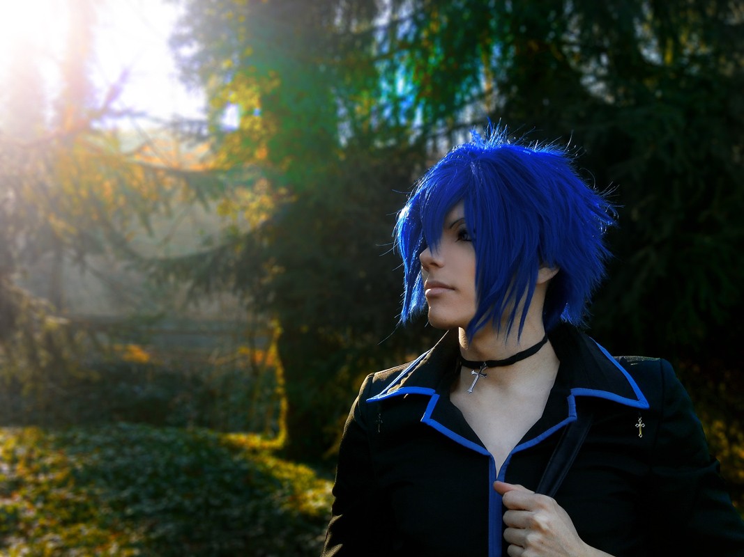 Cosplay chàng tóc xanh siêu ngầu Tsukiyomi Ikuto - Hình 3
