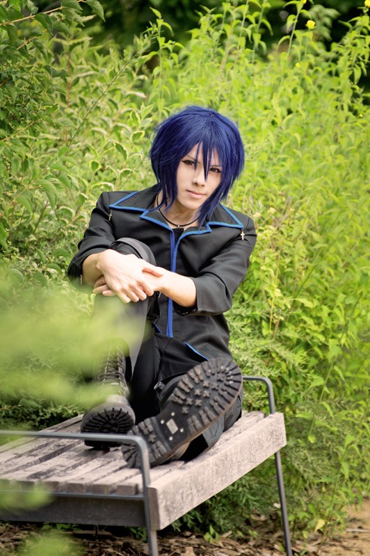 Cosplay chàng tóc xanh siêu ngầu Tsukiyomi Ikuto - Hình 5