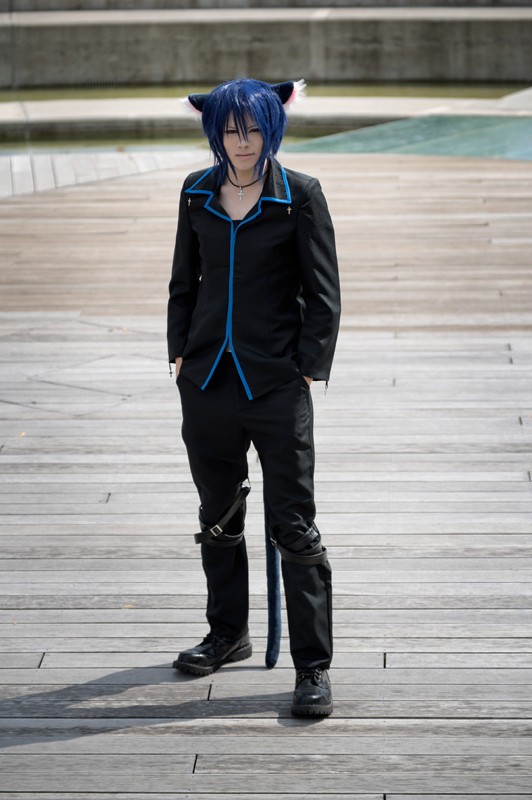Cosplay chàng tóc xanh siêu ngầu Tsukiyomi Ikuto - Hình 7