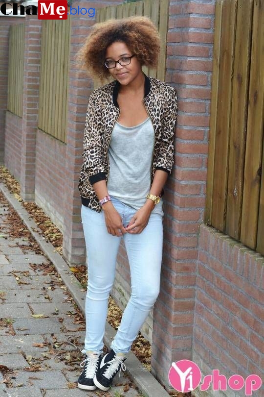 Mọi tín đồ thời trang mê mẩn áo khoác bomber jacket nữ đẹp thu đông 2019 - Hình 4