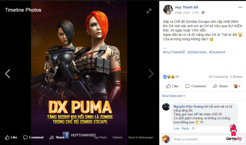Đột Kích: Nhân vật mới DX-Puma trong update tháng 1 - Hình 1