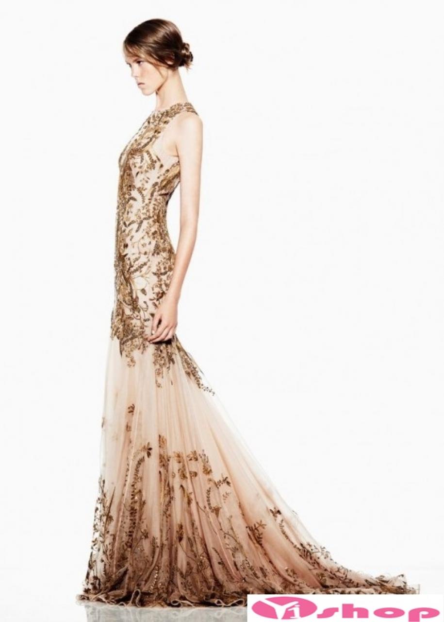 Top 10 mẫu váy cưới màu vàng ánh kim đẹp lung linh 2023  Áo Dài NiNi