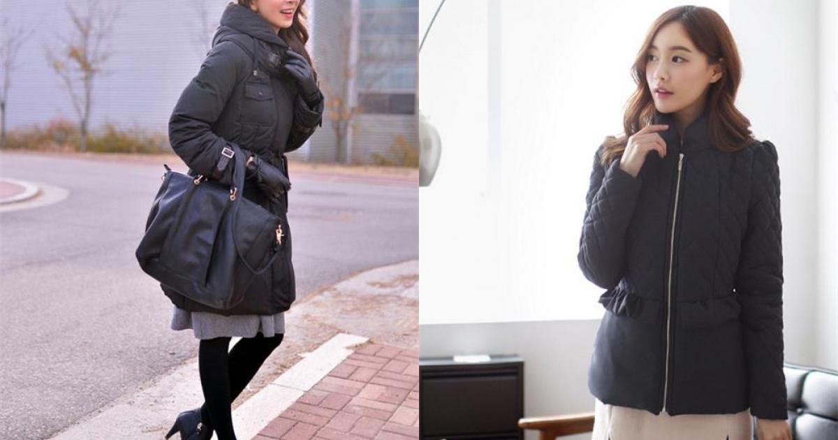 Áo khoác phao nữ Hàn Quốc đẹp đông ấm áp nơi công sở