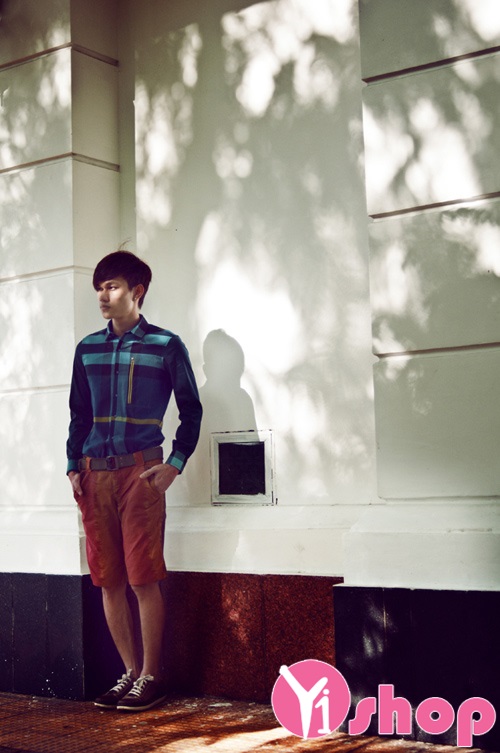Áo sơ mi nam Hàn Quốc kẻ sọc caro đẹp cho chàng tự tin xuống phố đông - Hình 7