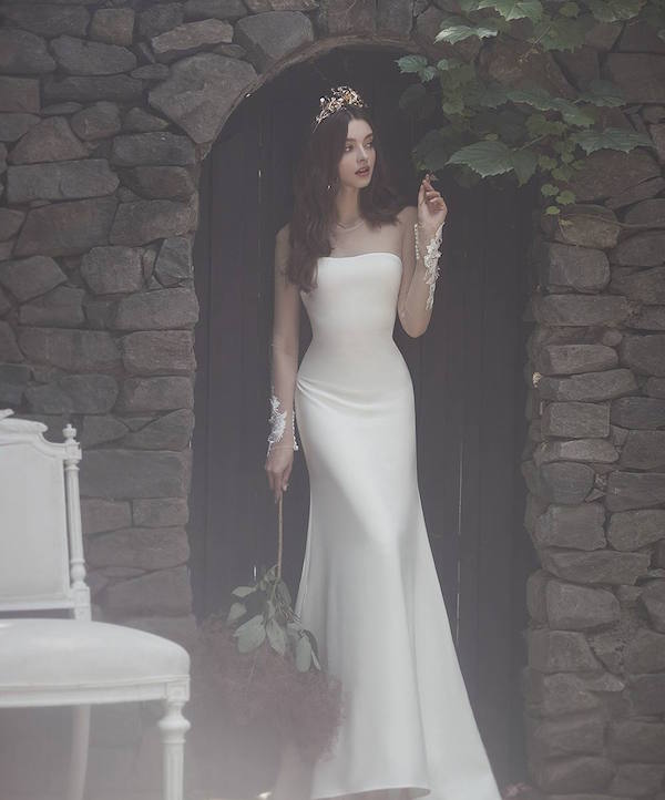 Cách chọn váy cưới cho cô dâu cao 1m50 trở nên xinh đẹp