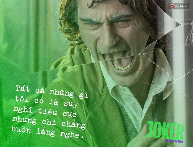 7 câu thoại ám ảnh của Joker: Tôi từng nghĩ cuộc đời mình là một vở bi kịch nhưng giờ tôi nhận ra đó là một vở hài kịch - Hình 5