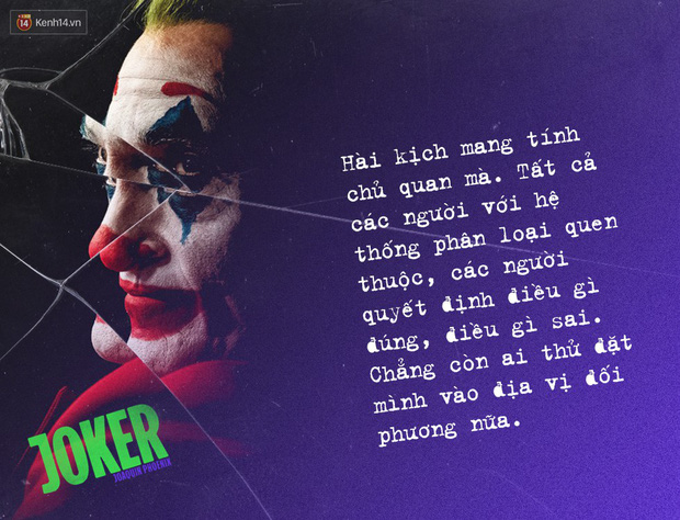 7 câu thoại ám ảnh của Joker: Tôi từng nghĩ cuộc đời mình là một vở bi kịch nhưng giờ tôi nhận ra đó là một vở hài kịch - Hình 6