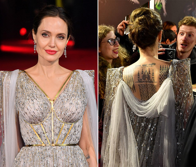 Ella Fanning sánh bước bên mẹ Angelina Jolie - Hình 6