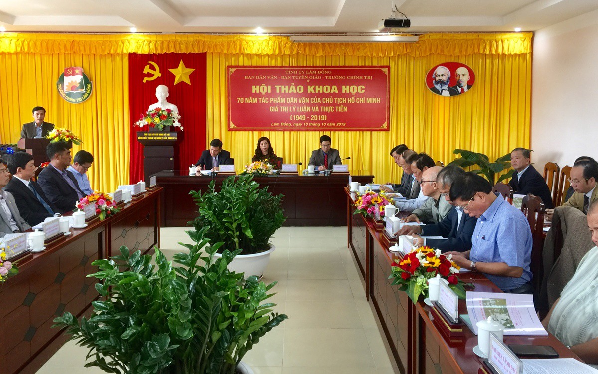 Hội thảo 70 năm tác phẩm Dân vận của Chủ tịch Hồ Chí Minh - Hình 1
