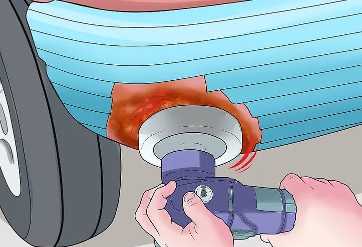 Cách xử lý các vết gỉ sét trên xe ô tô - Hình 4