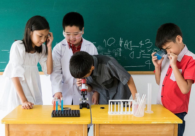Trường Tiểu học Long Khánh B2 tiếp tục thực hiện tiết dạy theo mô hình giáo  dục STEM