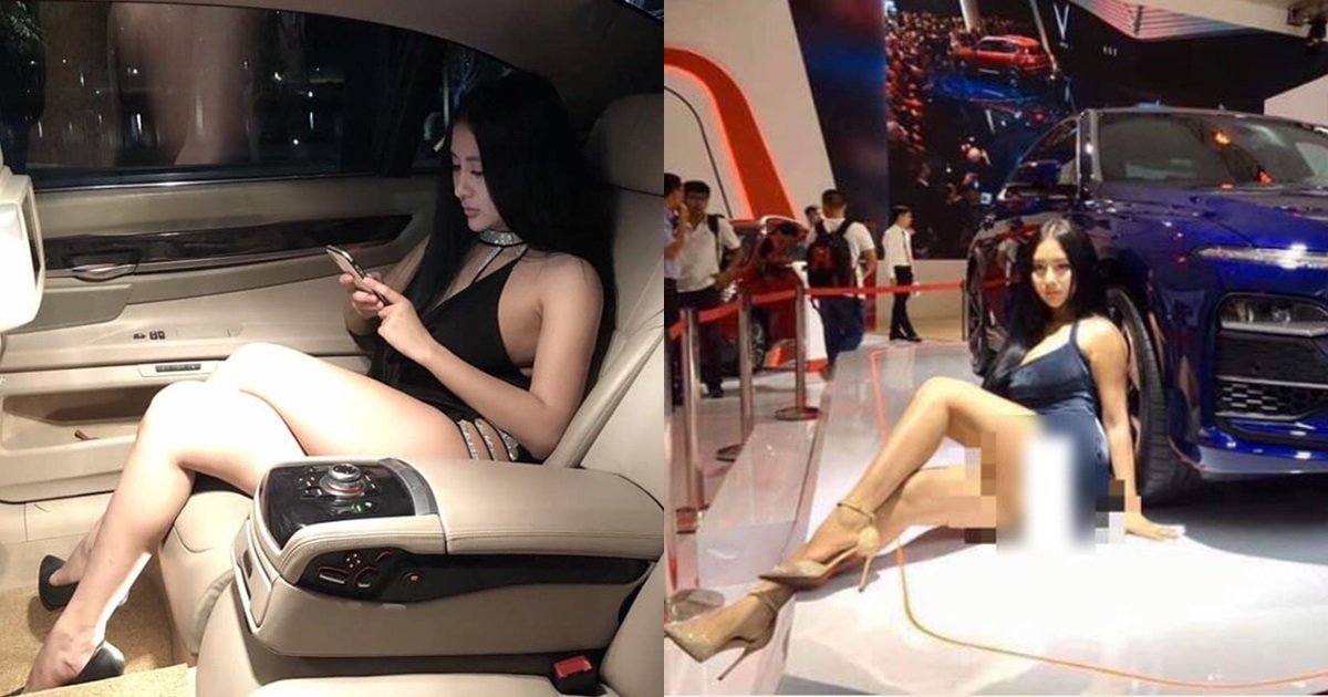 Danh tính cô gái chụp ảnh uốn éo táo bạo tại Motor Show khiến CĐM xôn xao: Là người mẫu thường xuyên chụp ảnh khoe thân, phản cảm - Hình 12