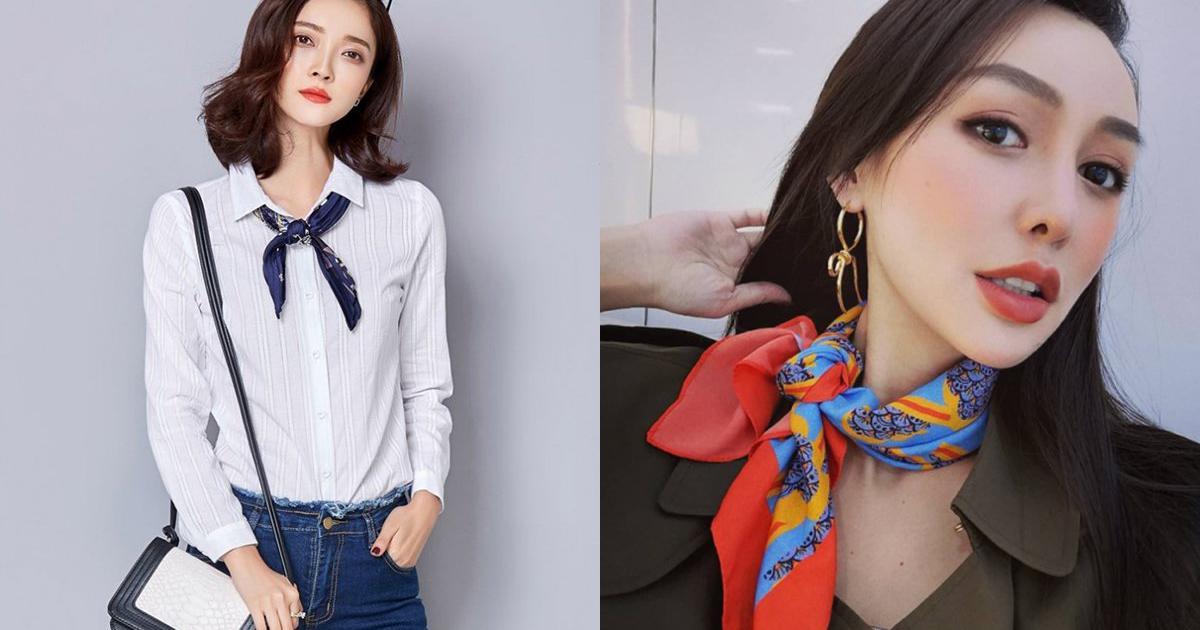 Chỉ một chiếc khăn lụa, chị em có thể biến tấu 6 phong cách cho ngày trời lạnh - Thời trang - Việt Giải Trí