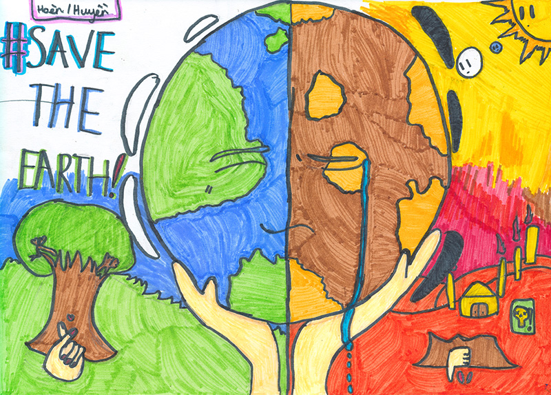 Học Sinh Marie Curie Vẽ Tranh Vì Môi Trường, Được Triễn Lãm Tại Phố Đi Bộ  Hồ Gươm - Học Hành - Việt Giải Trí