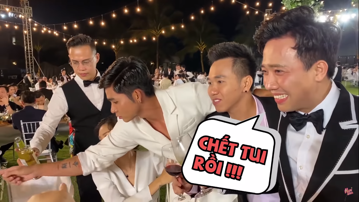 Hari Won: Sau 3 năm hôn nhân, lần đầu tiên thấy Trấn Thành xỉn ở đám cưới của Đông Nhi và Ông Cao Thắng - Hình 4