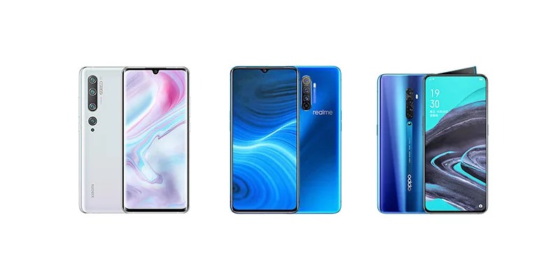 So sánh thông số kỹ thuật giữa Xiaomi Mi Note 10, OPPO Reno2 và Huawei P30 Pro - Hình 2