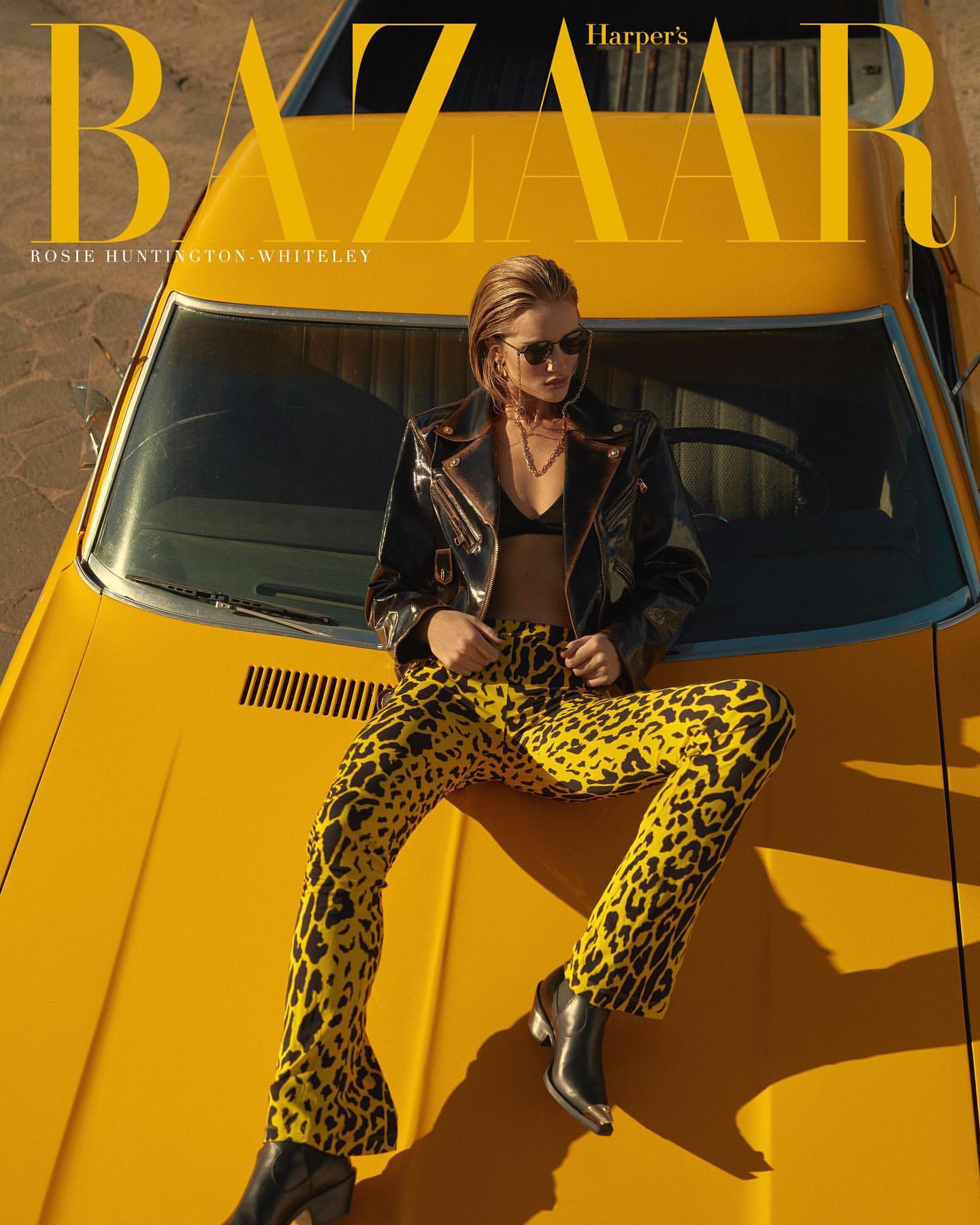 Most best. Harper's Bazaar Arabia Рози Хантингтон 2012. Harper's Bazaar Rosie Huntington with car.