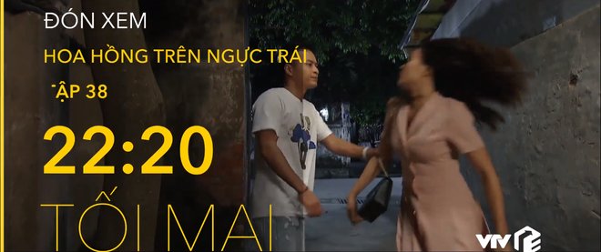 Bảo tuần lộc liều ăn nhiều cưỡng hôn Khuê, ngay lập tức ních luôn cú tát trời giáng ở preview Hoa Hồng Trên Ngực Trái tập 38 - Hình 3