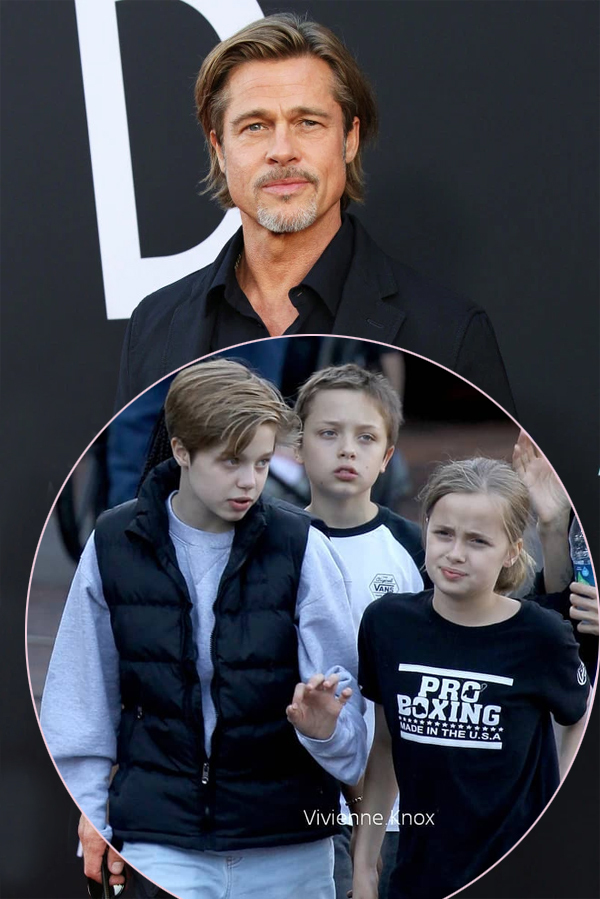 Brad Pitt lần đầu đón Giáng sinh riêng với các con - Hình 1