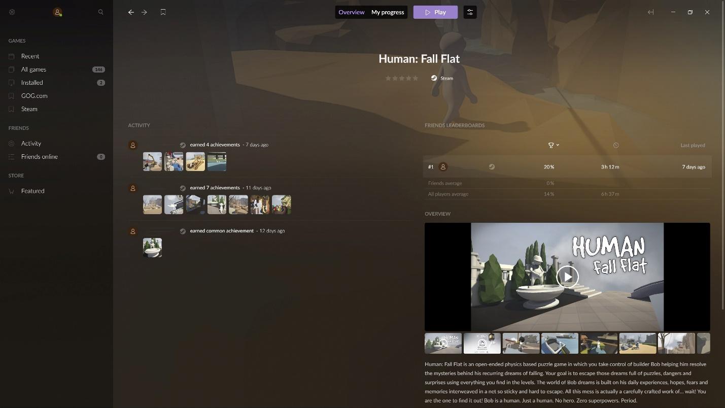 GOG Galaxy 2.0 đã có bản open beta, quy tụ tất cả thư viện game về chung một mái nhà - Hình 2