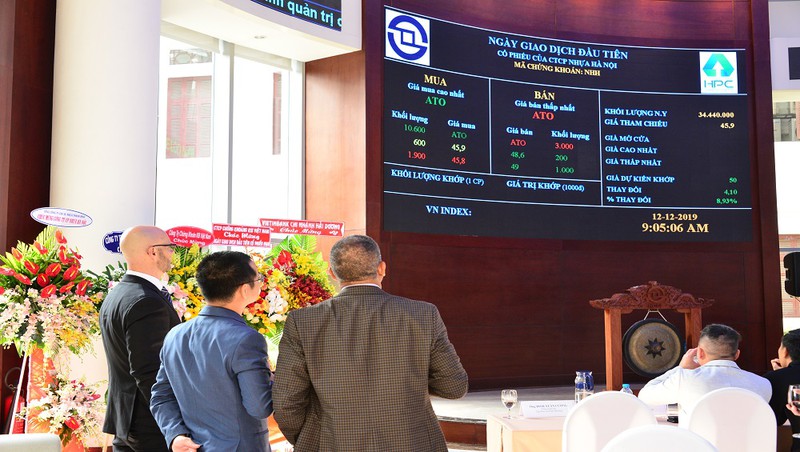 Niêm yết và chính thức giao dịch cổ phiếu Công ty CP Nhựa Hà Nội - Hình 1
