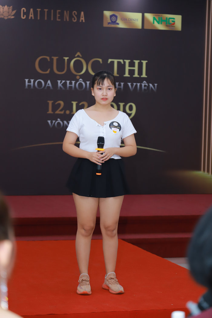 Sinh viên ĐH Gia Định năng động trong trang phục thể thao tại sơ khảo Hoa khôi Sinh viên NHG 2020 - Hình 12