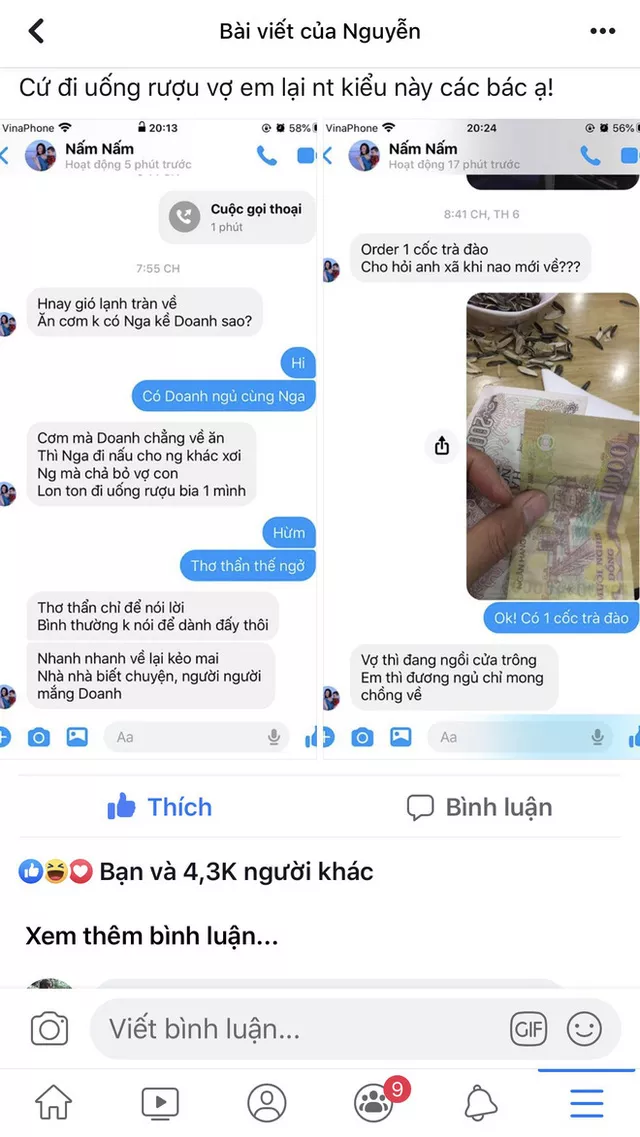 Tròn mắt với cách vợ nhà người ta gọi chồng đi nhậu về nhà: Đã độc đáo lại còn có gia giáo - Hình 1