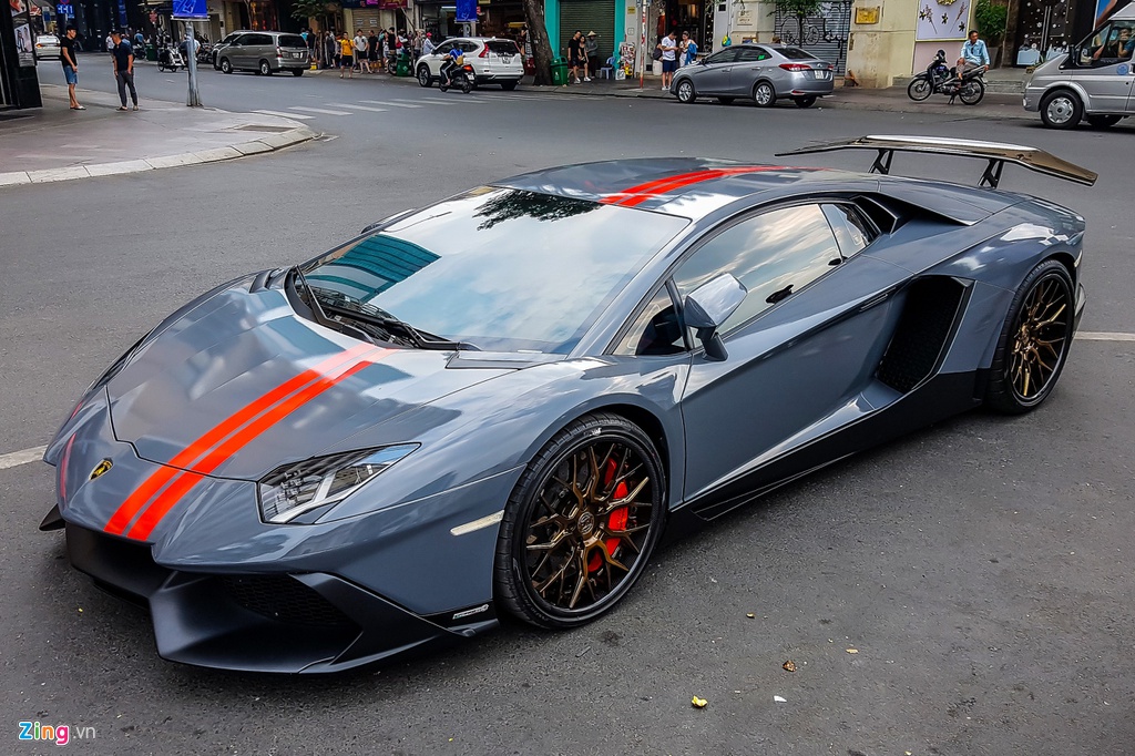 Lamborghini Aventador độ phiên bản 50 năm lột xác với ngoại hình mới - Ôtô  - Việt Giải Trí