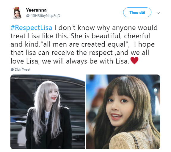 Đến Trung Quốc cũng phải chỉ trích netizen xứ Hàn vì 'cả gan' miệt thị Lisa (BLACKPINK) - Hình 4