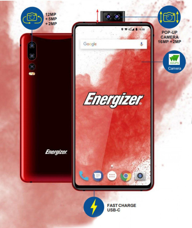 Energizer xác nhận sẽ ra mắt smartphone pin... 18000mAh tại MWC 2019 - Hình 1