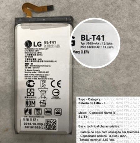 LG G8 ThinQ rò rỉ thông tin có dung lượng pin 3,500 mAh - Hình 1