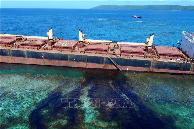 Australia kiểm soát thảm họa tràn dầu gần đảo san hô lớn nhất thế giới - Hình 1
